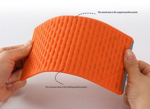 Flexible Silicone Foldable Phone & Tablet Stand