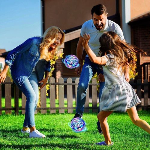 Smart Sensor Flying Ball with LED Lights Magic Hovering Boomerang Toy for Kids
