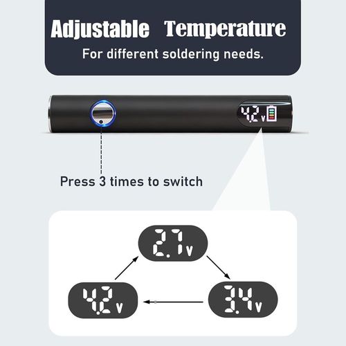Cordless Rechargeable Electric Soldering Iron