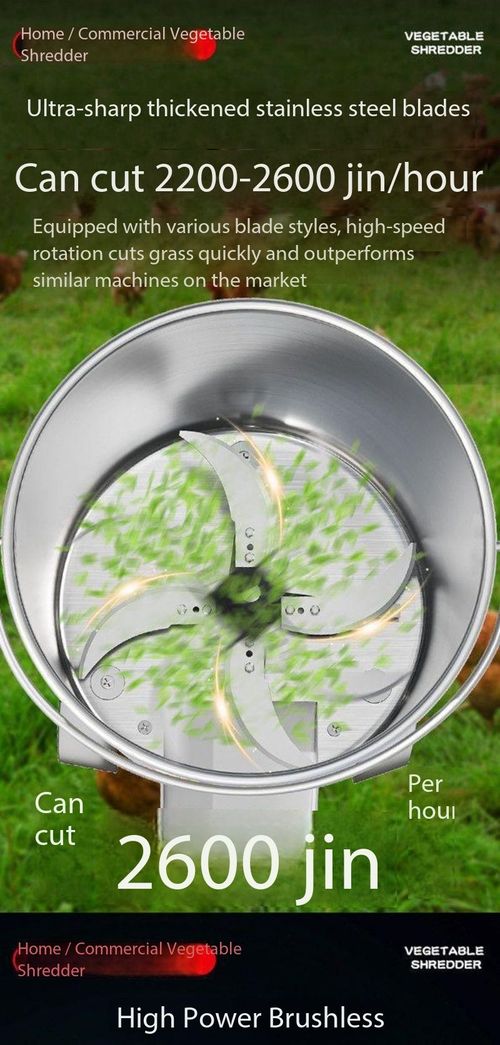 Heavy-Duty Multi-Purpose Bucket Type Vegetable & Green Forage Shredder