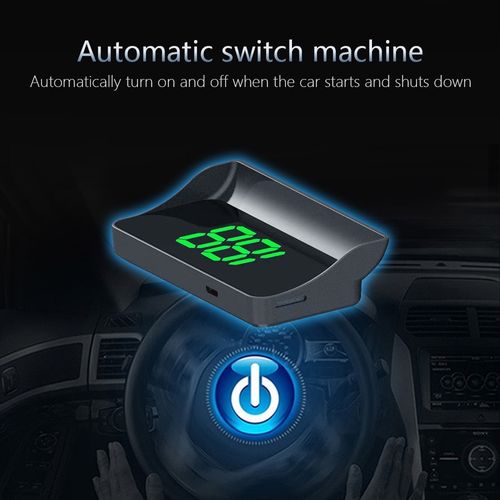 HUD Head Up Display GPS Speedometer Car Windshield Projector Extra Large HD LED Font Day Night Visible Speed Alarm Universal for Cars Nigeria