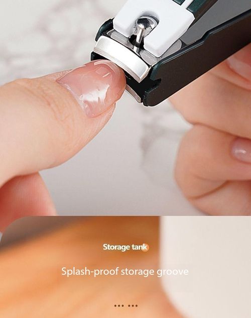 2 Pack Multifunctional Nail Clipper with Foldable Magnifying Glass & Nail File