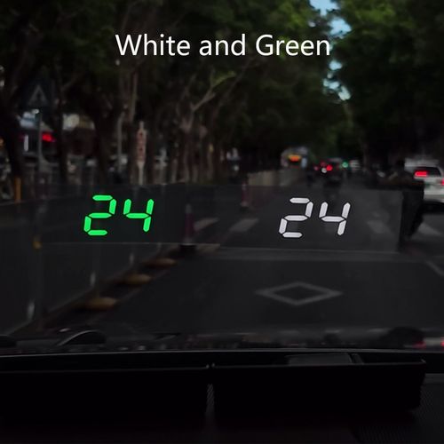 HUD Head Up Display GPS Speedometer Car Windshield Projector Extra Large HD LED Font Day Night Visible Speed Alarm Universal for Cars Nigeria