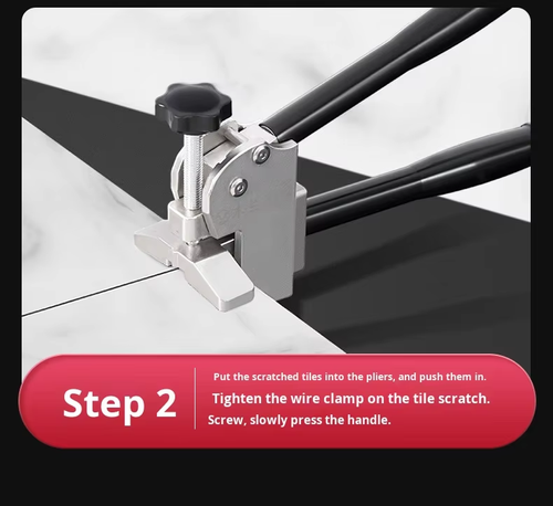 T‑Type Manual Tile Glass Cutter Set With Heavy‑Duty Breaking Plier