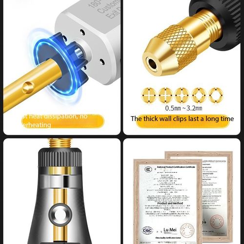 18W Mini Electric Rotary Tool Kit Plug-in Pen Shape Wood Stone Carving Grinding Polishing Cutting Drilling Machine with 100+ Accessories for DIY Jewelry Craft Nigeria