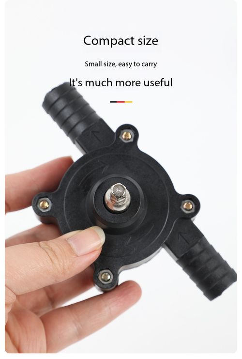 Portable Hand Drill Driven Water Pump Self‑priming Transfer Pump