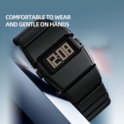 2026 Y2K Punk Futuristic Digital Watch, LED Metal Electronic Wrist Watch, 30M Waterproof Alarm Sport Fashion Men Wristwatch