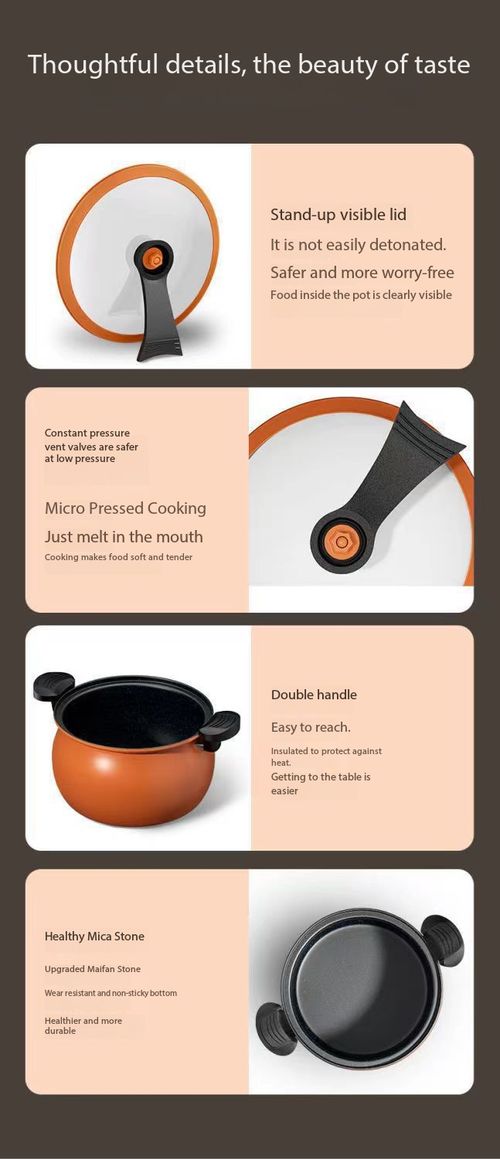 Multifunctional Micro Pressure Non-Stick Cooking Pot | Works on Gas & Induction Stove, Stew Boil Fry All-in-One Visible Glass Lid Cookware