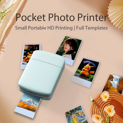 Mini Pocket Photo Printer Wireless Bluetooth Portable HD Color Photo Printer for Smartphone Instant Printing Travel Home Gift Nigeria