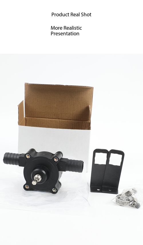 Portable Hand Drill Driven Water Pump Self‑priming Transfer Pump