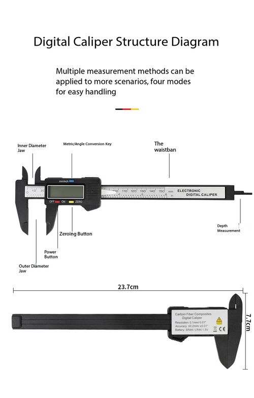 0‑150mm Electronic Digital Vernier Caliper High Precision Measuring Tool