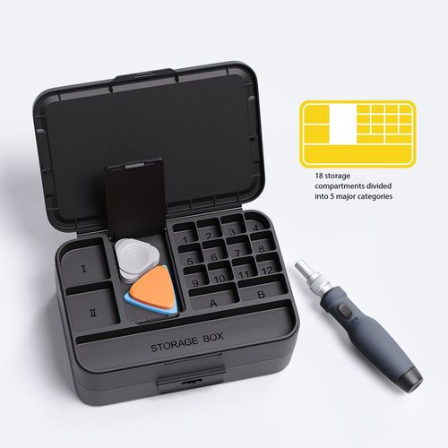 132 in 1 Precision Screwdriver Set Magnetic Screwdriver Bits Phone Repair Tool Kit with Tweezers Suction Cup Spudger for iPhone Laptop Watch Glasses DIY Repair