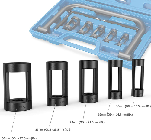 10PCS No-Removal Valve Spring Compressor Pliers Set – Auto Engine Valve Seal Removal Tool Kit
