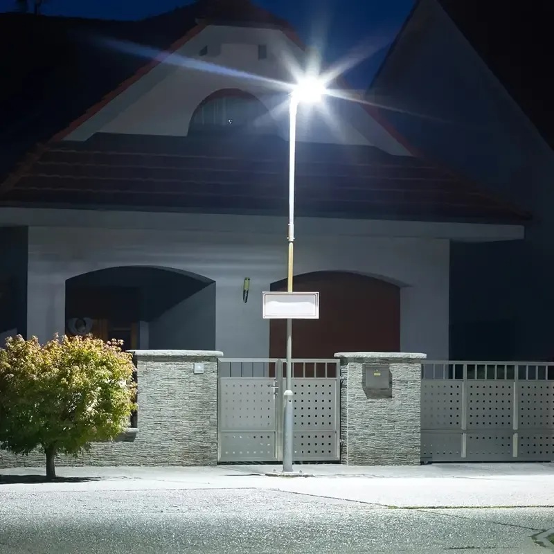 27 🔥💡200W Solar-Powered LED Street Light - Waterproof, Easy Install, Remote Control, Durable Aluminum for Outdoor Safety & Illumination