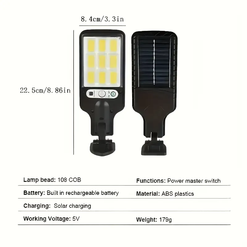 1 Integrated LED household solar street light