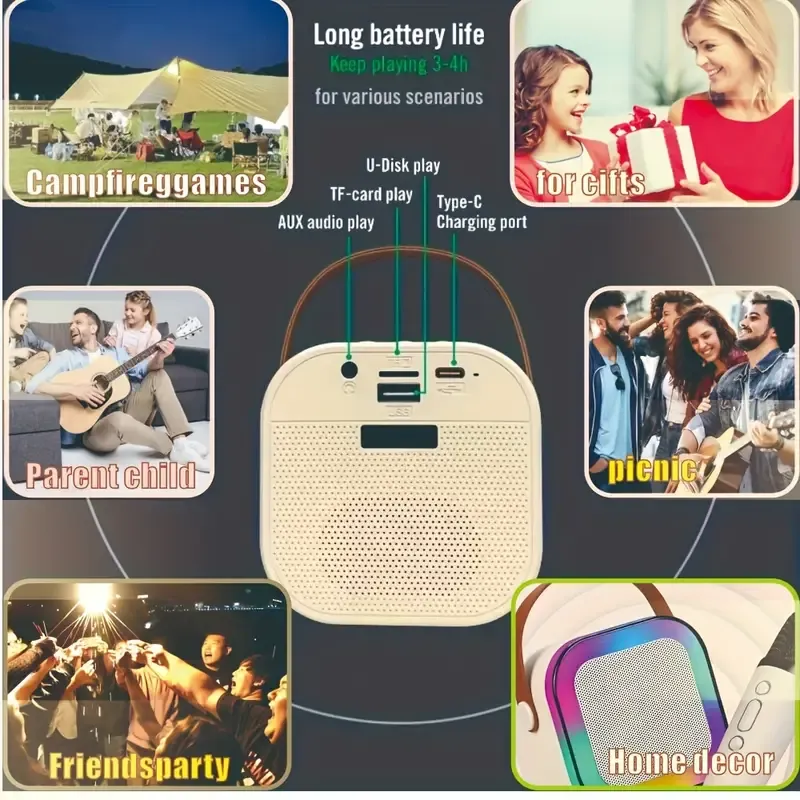 7 Amazon Bluetooth Karaoke Speaker