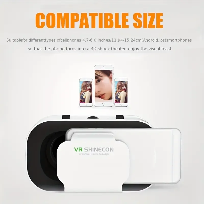 3 VR glasses virtual reality - no charging