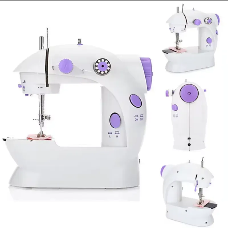 18 🔥💯🏹 Household Small Mini Sewing Machine Household Mini Electric Desktop Multi-Function Automatic Sewing Machine.💫😎👉