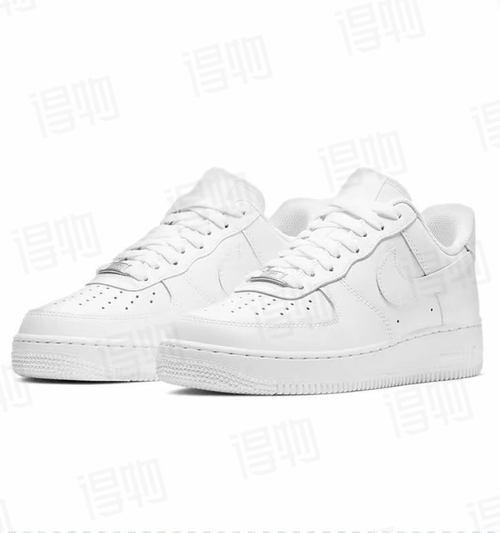 Cowhide leather wear-resistant low-top sneakers for men and women pure white
