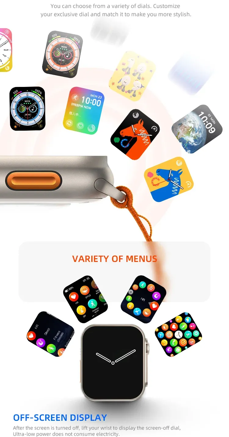 High-end electronic watches