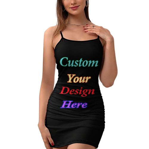 Custom Women's Dresses Personalized Text