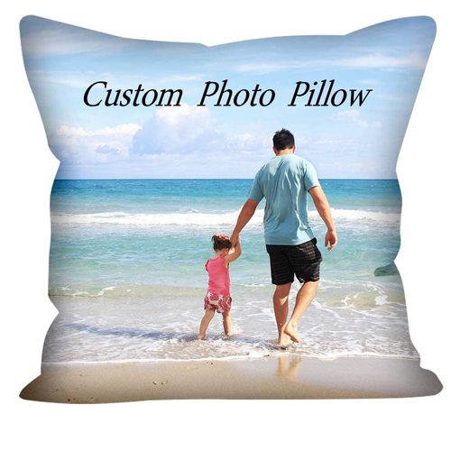 Custom Love, Couple Photo Pillow With Any Picture