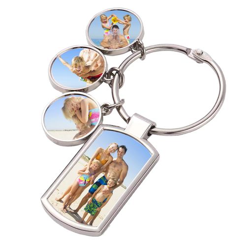 Custom Keychain With Muti Picture Personalized