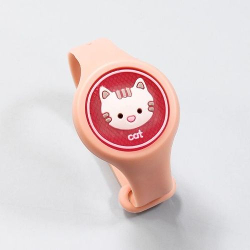 5pc Silicone Mosquito Repellent Watch Children Cartoon Summer Insect Repellent Bracelet Lightweight