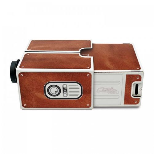 Wholesale Smartphone Home Theater Retro Camera Design Portable Mobile Phone Projector