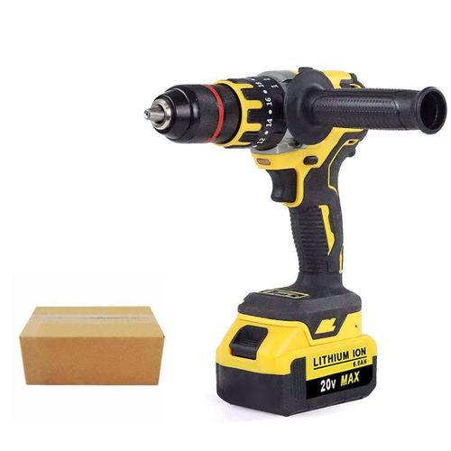 Large Torque Electric DrillElectric ScrewdriverThree Function Brushless Impact Drill