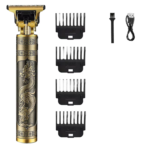 Vintage Electric Hair Professional Hair Cutting Machine Men's Shaver Trimmer for Men Beard Haircut Machine USB
