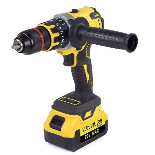 Large Torque Electric DrillElectric ScrewdriverThree Function Brushless Impact Drill