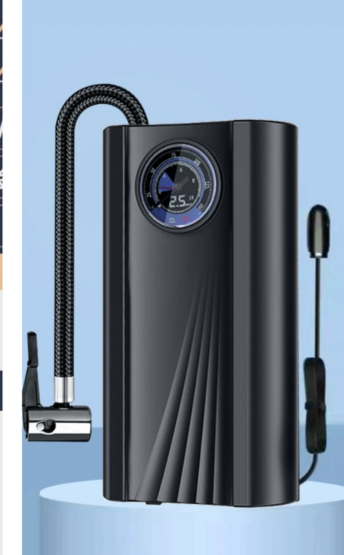 Car Tire Inflator – Compact, Portable & Digital for On-the-Go