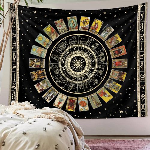 7 CHAKRAS Tapestry Mandala Tapestri Elephant Tapestry Wall Hanging College Dorm Decoration Meditation Yoga Mat Rug