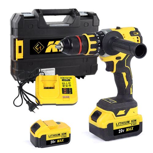 Large Torque Electric DrillElectric ScrewdriverThree Function Brushless Impact Drill