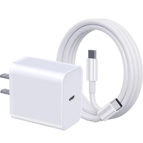 US 20w Pd USB-C Mobile Phone Charger With Type C Cable Charging Fast USB Portable Charger Mobile Phone Charger for iPhone 15