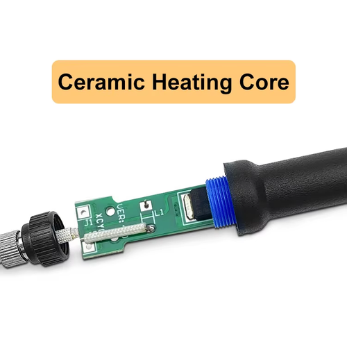 Adjustable Temperature 60W Small Household Electric Iron Internal Heat Convenient for Small Maintenance Soldering