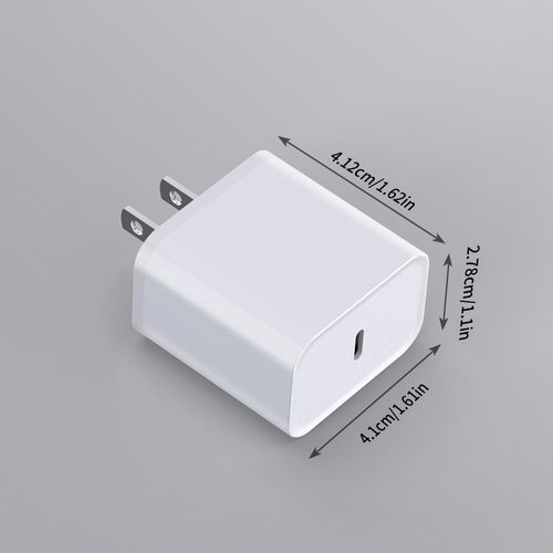 US 20w Pd USB-C Mobile Phone Charger With Type C Cable Charging Fast USB Portable Charger Mobile Phone Charger for iPhone 15