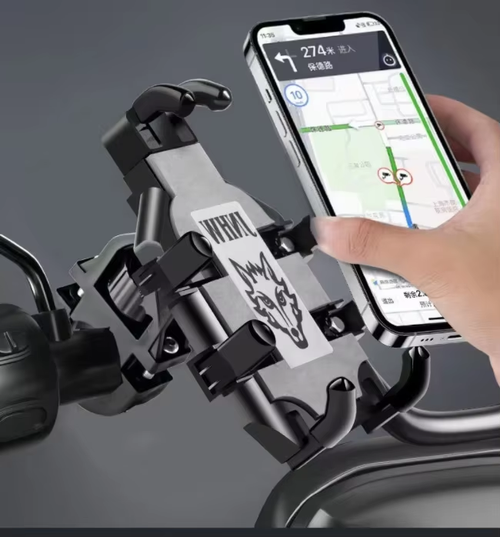 8 Claws Phone Holder Universal Anti-Skid 360 Quick Grip Mount Motorcycle Mobile Phone Holder for Handlebar Bike