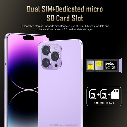 2024 Original I15 Phone 15 Pro Max 5g Smartphone New Arrival 6.7 Inches 16GB+512GB Phone 15 Clone Unlocked Android Mobile Phones