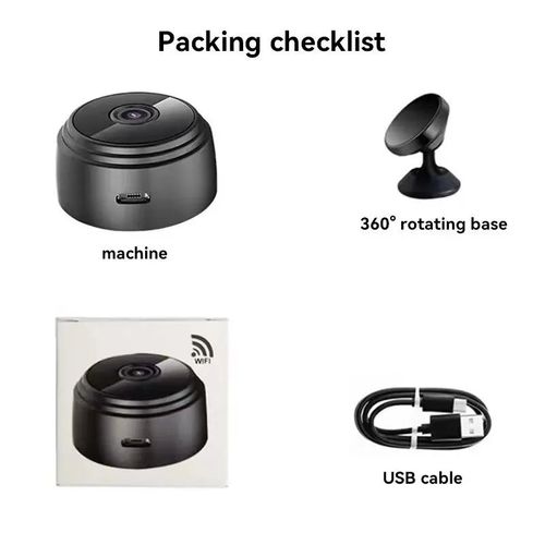 A9 1080P HD Wifi Mini Camera Surveillance Cameras Sensor Camcorder Web Video Smart Home Safety Wireless Security Camera