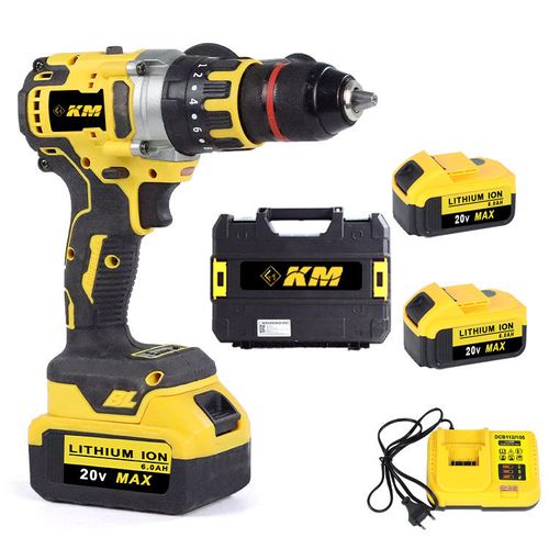 Large Torque Electric DrillElectric ScrewdriverThree Function Brushless Impact Drill