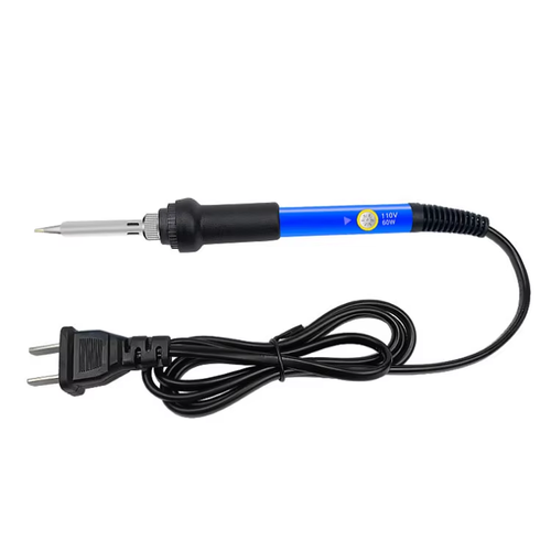 Adjustable Temperature 60W Small Household Electric Iron Internal Heat Convenient for Small Maintenance Soldering