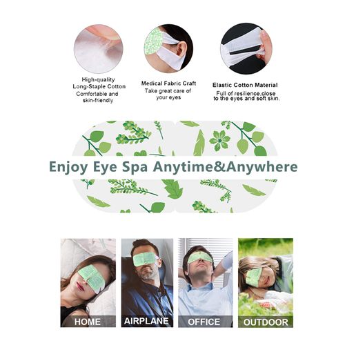 Steam Eye Mask Relieves Eye Fatigue Hot Compress Sunshade Heating Student Sleep Heating Eye protection Patch