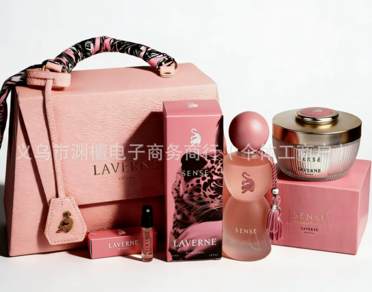 豹紋 Laverne 禮盒套裝女士香水中東香水香氛持久留