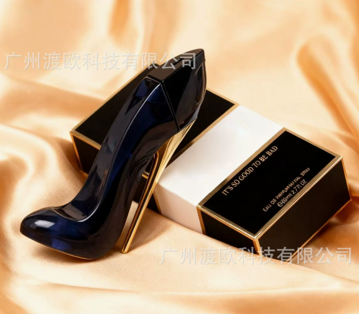 越南perfume高跟鞋女士濃香粉色黑色高跟鞋香水80ml