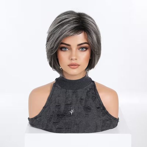 Ash Grey Wig