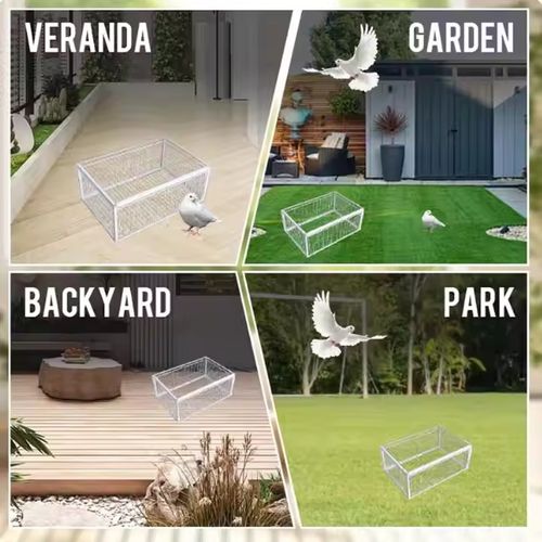 AutoTrap Bird Cage - Entry Only, No Exit, With Base🎄🔥⏰✨🚀50% time limit🚀 Ghana cash on delivery⏰