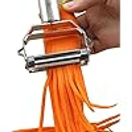 Multifunctional stainless steel peeler