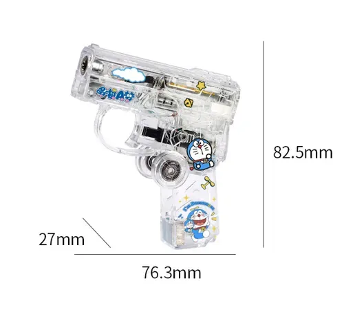 Cartoon luminous translucent folding rotary decompression lighter windproof